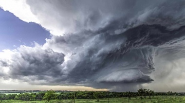 Hay cinco provincias en alerta amarilla por vientos fuertes, lluvias y granizo