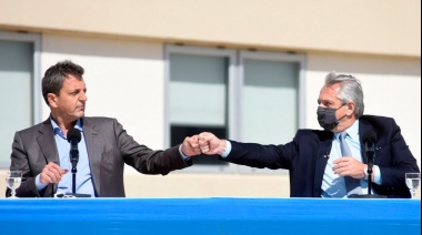 Por la lluvia, Alberto Fernández se bajó de un acto que iba a encabezar junto a Sergio Massa en el Conurbano
