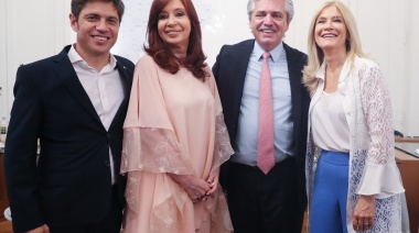 Kicillof adelantó que Magario será su compañera de fórmula para buscar la reelección