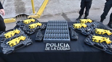La Policía de la Ciudad comenzará a usar las pistolas Taser a partir del 17 de julio