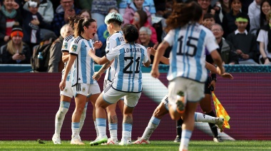 Argentina se hizo fuerte, lo remontó y sacó un empate ante Sudáfrica