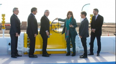 Se completó el llenado del Gasoducto Presidente Néstor Kirchner