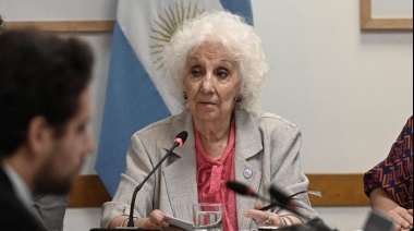 Estela de Carlotto consideró "aberrante" el acto convocado por Victoria Villarruel