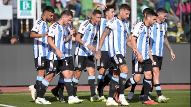 Argentina, sin Messi y con un gran partido le ganó a Bolivia y a la altura