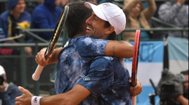Argentina confirmó su favoritismo con una victoria cómoda ante Lituania en la Copa Davis