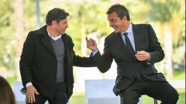 Massa y Kicillof encabezan un acto en Arsenal por el Día de la Lealtad