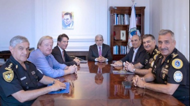 Anibal Fernández se reunió con el equipo de Milei para la transición en Seguridad