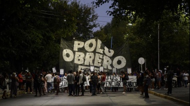 Polo Obrero realiza un plenario piquetero "contra el ajuste" y moviliza a Plaza de Mayo
