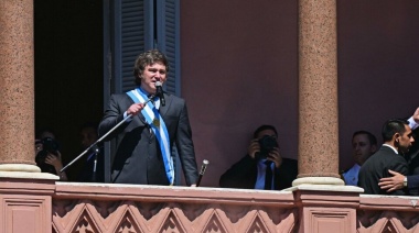 El discurso de Javier Milei en el balcón de la Rosada