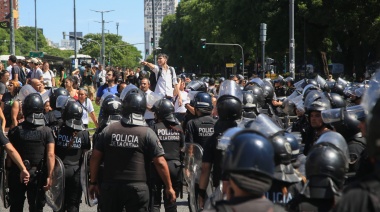 La CGT, el Ministerio de Seguridad y Policía porteña acordaron "garantizar un acto pacífico"