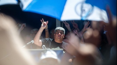 Pablo Moyano pidió a los legisladores que "no traicionen" a los trabajadores