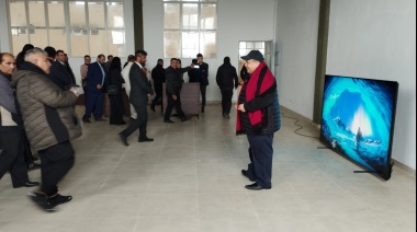 El Intendente Mario Ishii recibió la visita de pastores bonaerenses en la nueva facultad de Ciencia y Tecnología