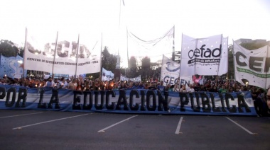 Multitudinaria Marcha de antorchas en Buenos Aires