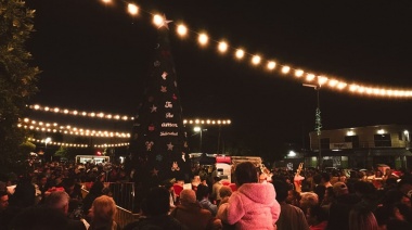 José C Paz encendió su arbolito de Navidad