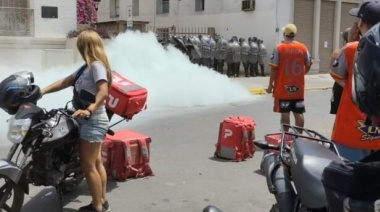 Protestas y detenciones frente a la Municipalidad de Moreno