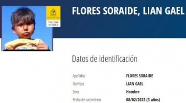 Interpol activó el alerta para la búsqueda internacional de Lian