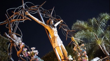 La Municipalidad de José C Paz acompañó el tradicional Vía Crucis de Semana Santa