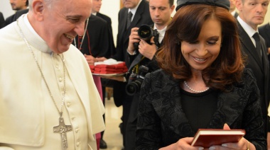 Cristina Kirchner vinculó el nombramiento del nuevo papa con la Virgen de Luján