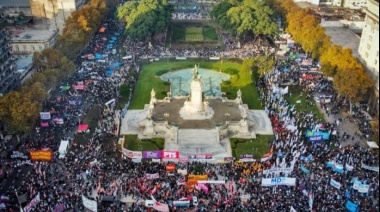 Masiva marcha frente al Congreso:  “contra la crueldad, el hambre y el saqueo”