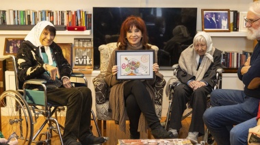 Cristina se reunió con organismos de DD HH