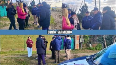 El Centro Municipal de  Monitoreo recorre los barrios de José C Paz para fortalecer la prevención