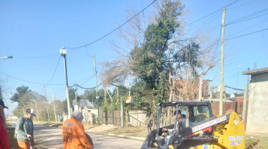 La Municipalidad de José C Paz profundiza trabajos de mejora urbana