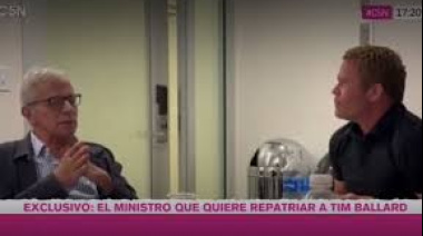 Denunciaron a Cúneo Libarona por el escandaloso video en el que le ofrece lobby a Tim Ballard