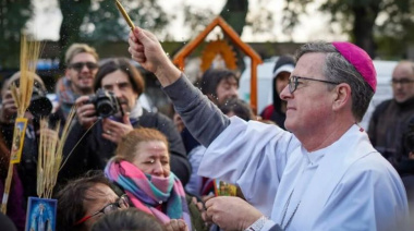García Cuerva en su homilía dió un duro mensaje contra el ajuste del gobierno