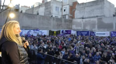 La hermana del Presidente volvió a mostrarse en público en La Matanza