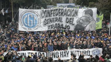 La CGT convocó a marchar al Congreso contra los vetos de Javier Milei