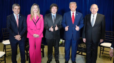 Milei consiguió el respaldo de Trump