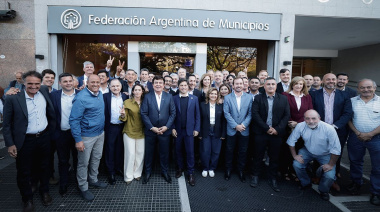 Axel Kicillof cerró la asamblea anual de la Federación Argentina de Municipios (FAM) y dejó mensaje a los intendentes