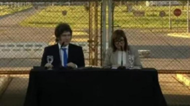 Con Espert en primera fila, Milei y Bullrich presentaron la reforma del Código Penal