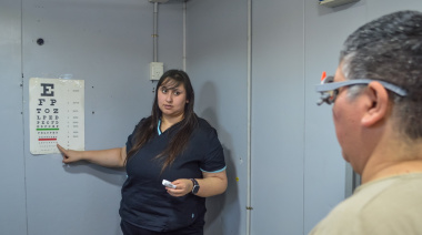 Operativo de Salud Visual en el Mercado Concentrador de José C Paz
