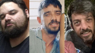 Eitan Horn y los hermanos Ariel y David Cunio, los argentinos liberados