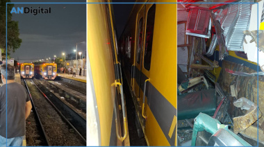 Choque de trenes de la Línea Urquiza en estación Lemos