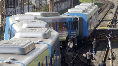 Descarriló una formación del Sarmiento