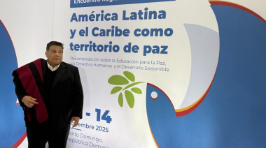 El intendente Ishii representa a América Latina en la Cumbre mundial sobre educación para la paz