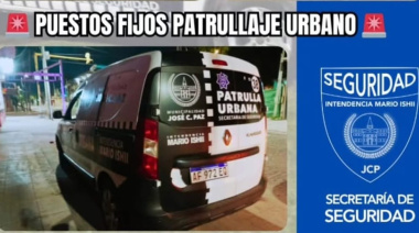 Mas seguridad para los vecinos de José C Paz: Operativos de prevención urbana
