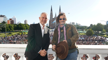 Johnny Depp fue declarado Visitante Ilustre de La Plata: “Esta ciudad es una mina de oro cultural”