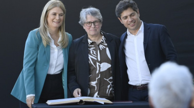 Axel Kicillof le tomó juramento a Flavia Terigi, nueva titular de Educación bonaerense