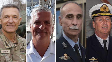 Ejecutivo Nacional designó a los nuevos jefes de los Estados Mayores del Ejército, la Armada y el Estado Mayor Conjunto