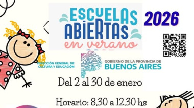 Lanzan las Escuelas de Verano 2026 en José C Paz