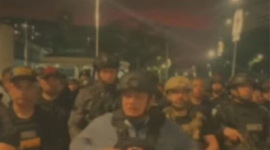 Diosdado Cabello, ministro del Interior, sale a la calle y llama a la calma