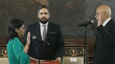 Delcy Rodríguez juró como nueva presidenta de Venezuela