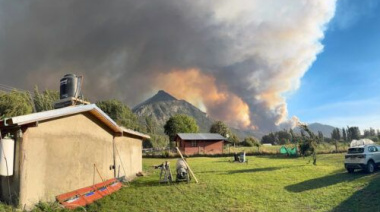 El gobernador Torres confirmó que el incendio fue intencional y que los responsables “van a terminar presos”