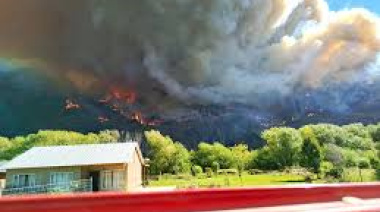 El fiscal dió detalles sobre el orígen del  fuego en Chubut