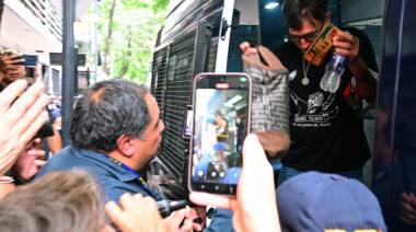 Otra vez represión a los jubilados en el Congreso