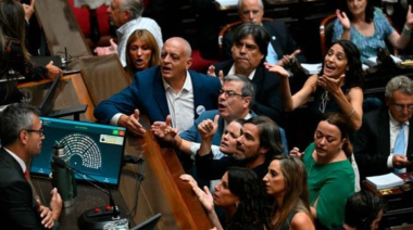 Se aprobó en Diputados la Reforma laboral de Milei en medio del paro, represión y escándalos