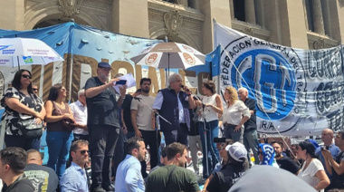 Empleados Judiciales de la Nación se movilizaron este martes al Palacio de Tribunales